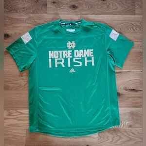 Adidas Notre Dame Irish Green T-Shirt Xl